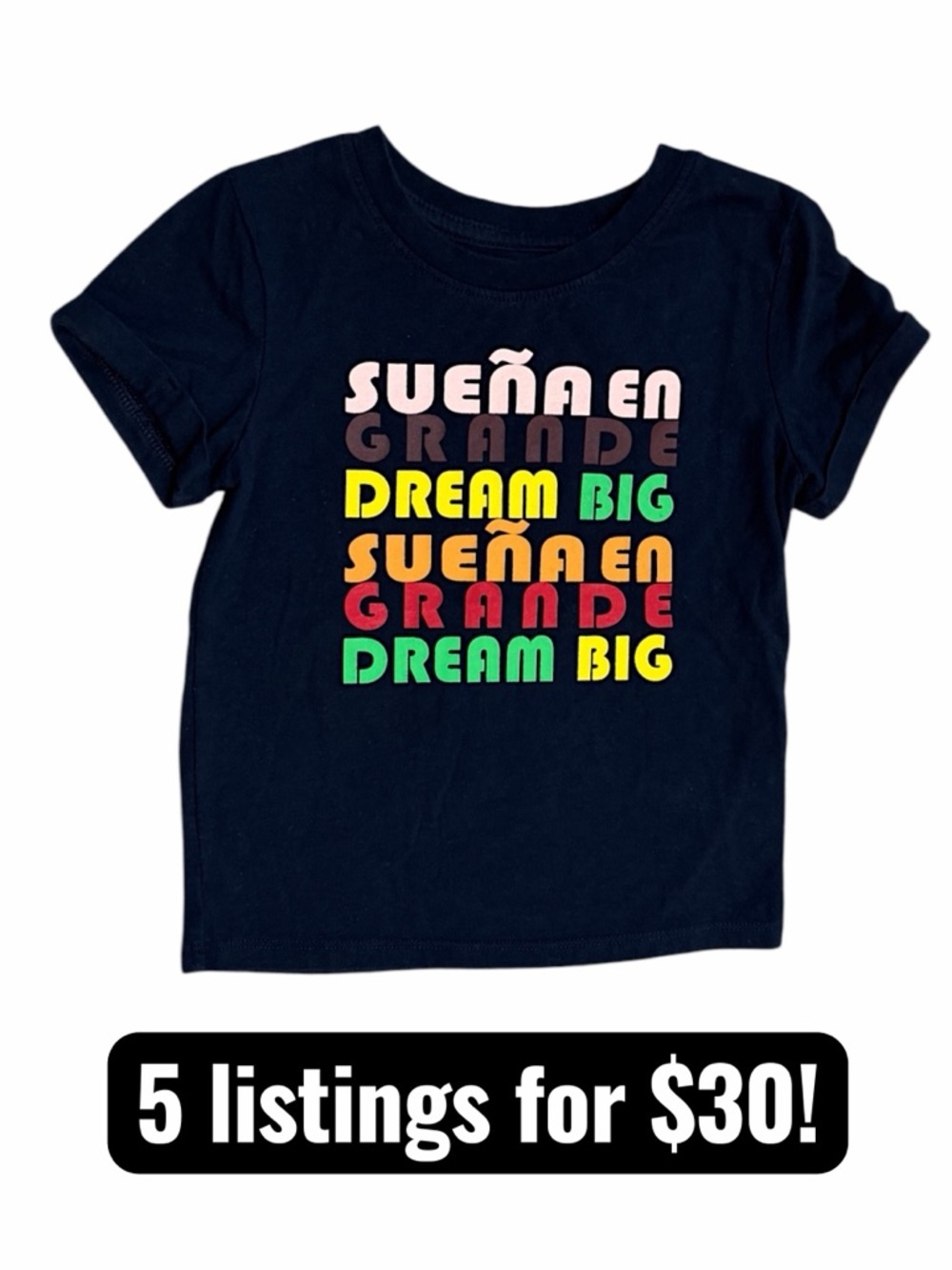 Latino Heritage 2at Toddler Graphic T-Shirt Like New Target Kids Dream Big